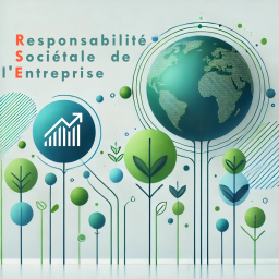 visuel sur la responsabilité societale de l'entreprise (RSE)