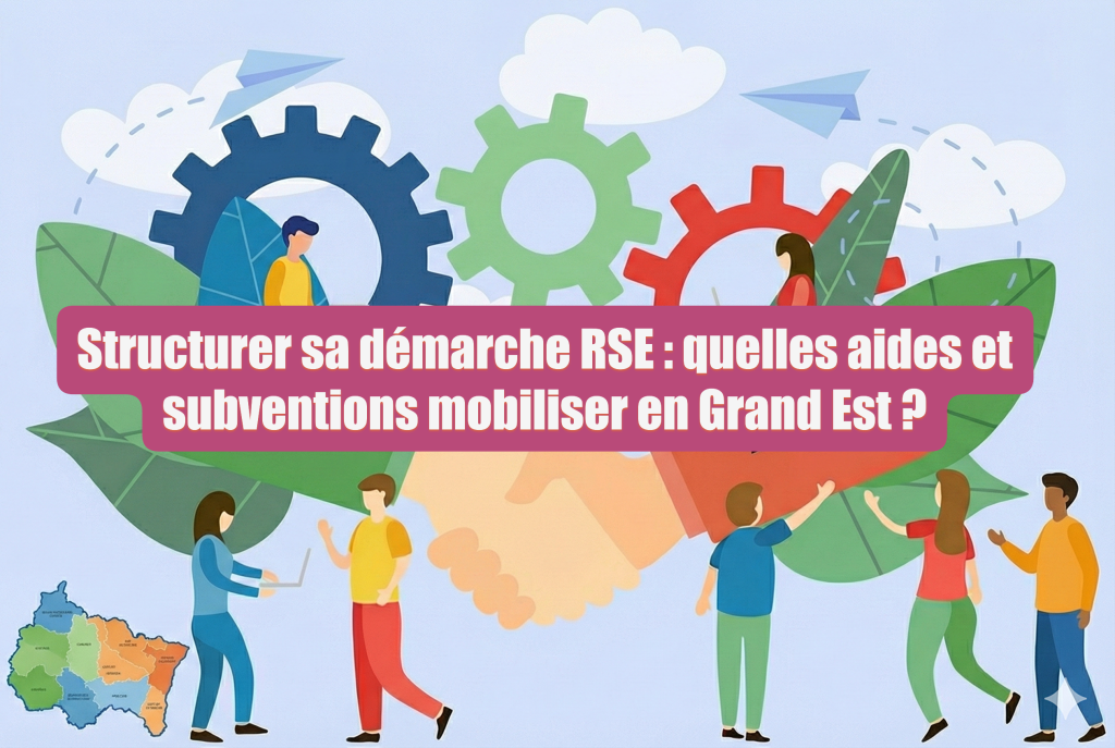 Structurer sa démarche RSE : quelles aides et subventions mobiliser en Grand Est ?