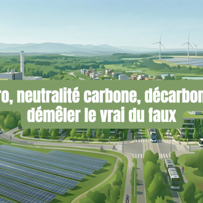 Net zéro, neutralité carbone, décarbonation démêler le vrai du faux